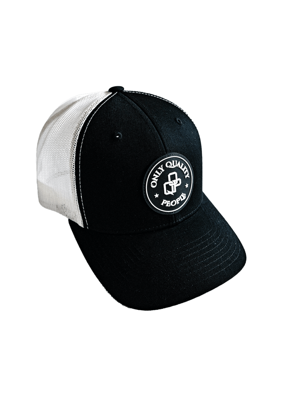 oqp patch trucker hat